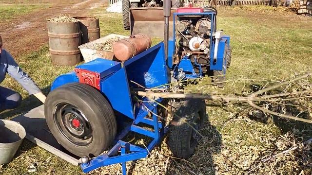 Веткоизмельчитель веткодробилка своими руками (самодельная). смотреть онлайн