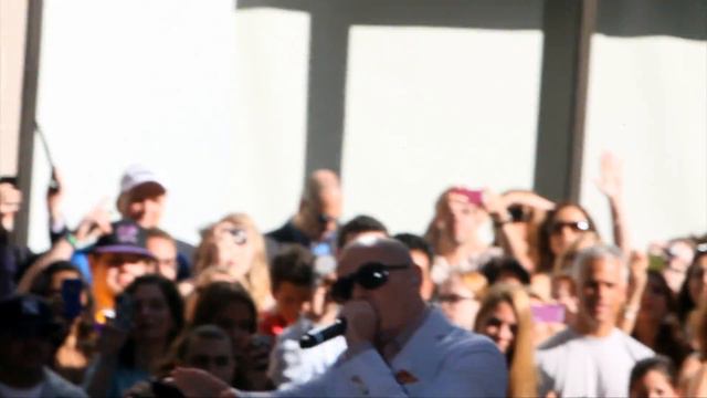 Pitbull ft Ne-Yo Give Me Everything (Tonight) Live by enriquealonso.com смотреть онлайн