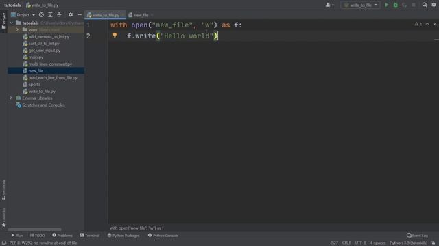 Python - How to Write to a File in 3 minutes смотреть онлайн
