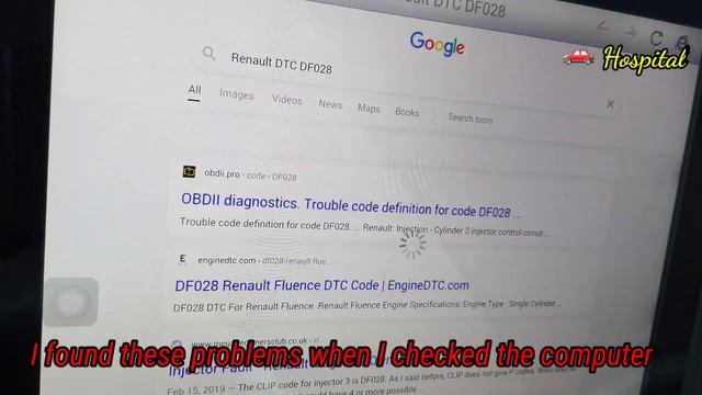 Renault Engine Hazard,check injection system problem solve in 1 minute ? ? смотреть онлайн