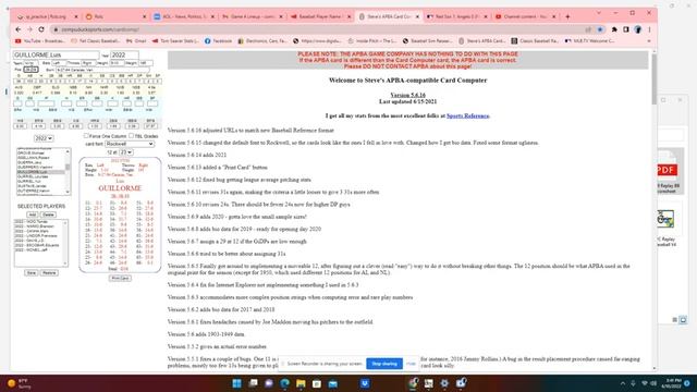 2022 APBA Baseball Making the Cards! смотреть онлайн