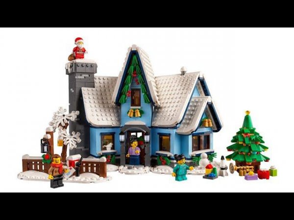 HAPPY CHRISTMAS FROM LEGO  Creator Expert  10293  Santa’s Visit  SPEED BUILD