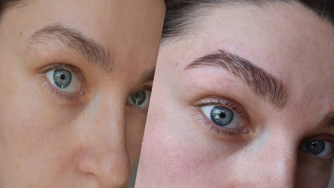 КРАСИМ БРОВИ САМОСТОЯТЕЛЬНО ДОМАI Красим брови хнойIMY BROW ROUTINE _THICK EYEBROWS Routine I смотреть онлайн