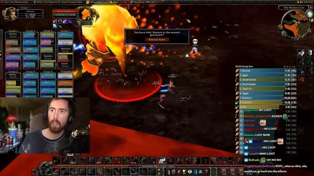 Asmongold FIRST RAID Of Classic WoW: Molten Core (Tragic Ending) смотреть онлайн