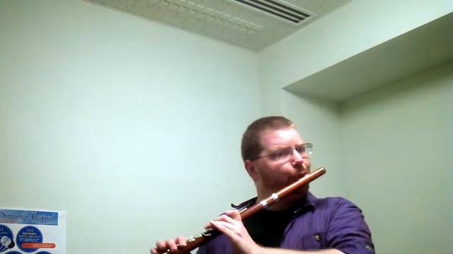 Trying the Powell "Tuscan Umber" laminate flute - "Dance of the Blessed Spirits" смотреть онлайн
