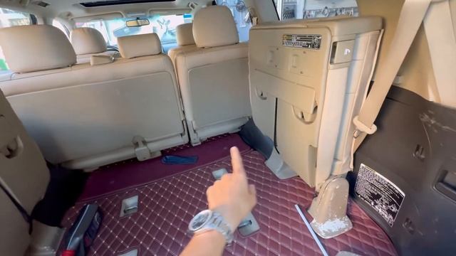 All New Toyota Land Cruiser C200 Best SUV interior Yellow Special Option 2024 смотреть онлайн