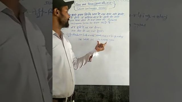 Time And Tense Future Continuous Tense By Md MAJHAR ALI Sir