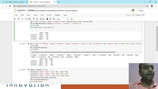Class 12 IP | Accessing subset of Data Frame iloc[ ] & loc[ ] смотреть онлайн
