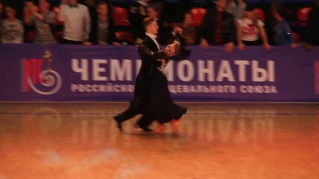 Евтушенко Даниил - Потерина Ксения. Венский вальс. Чемпионат РТС 2019 смотреть онлайн