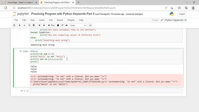 5)Practicing Program with Python Keyword Part 3 смотреть онлайн