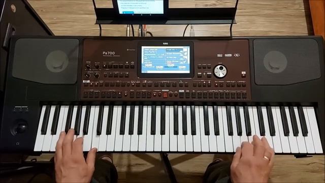 Modern Talking- Cheri Cheri Lady cover Łukasz Korg Pa 700 смотреть онлайн