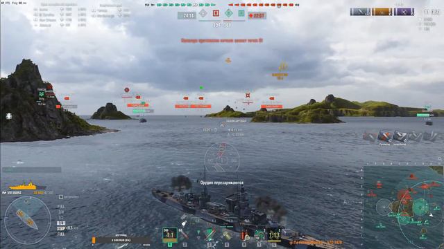 World of Warships: Prinz Eugen или Mainz, сравнение online смотреть онлайн