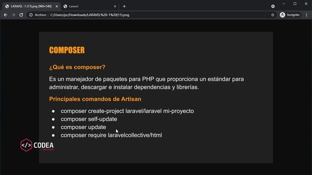 ¿Qué es composer? CURSO LARAVEL смотреть онлайн