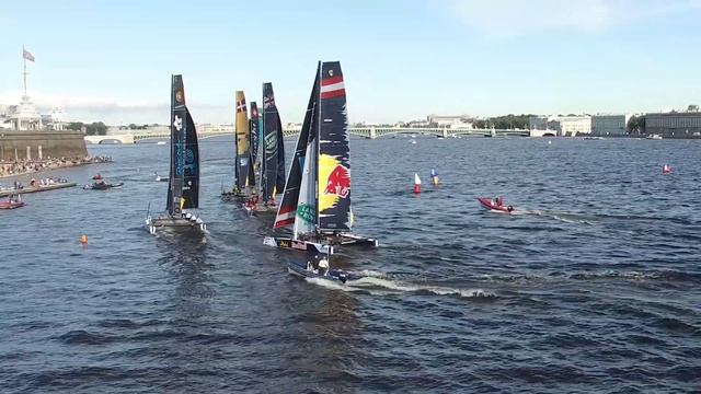 Гонки катамаранов Extreme Series 2016. Санкт-Петербург