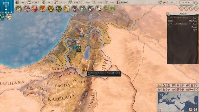 IMPERATOR ROME : KINGDOM OF DAVID - EP1 смотреть онлайн