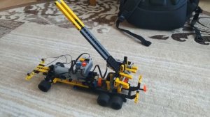 кран из лего на пульте управления #1