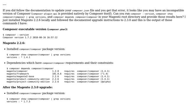 Magento: magento 2.2.6 to 2.3 upgrade fails with composer (4 Solutions!!) смотреть онлайн