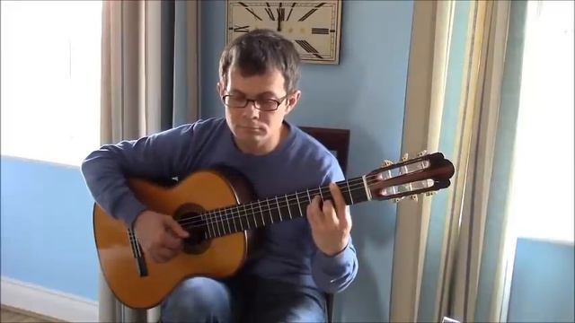 Le Temps des Cathédrales (Notre Dame de Paris) - on classical guitar смотреть онлайн