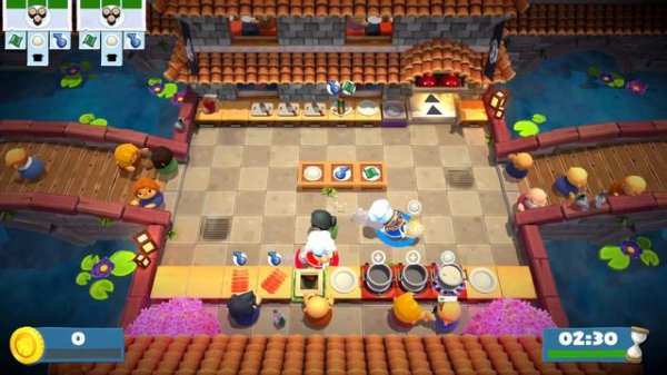 Overcooked 2 - Part 1 Rise of the UNBREAD! (Nintendo Switch)