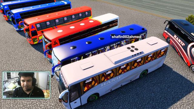 KTC Hanif Mitsubishi Fuso Bus Khulna To Cox Bazar Pro BD Map ETS 2 Live Stream Convoy