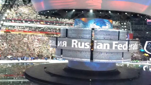 Открытие Универсиады 2013 в Казани. Проход сб.России. смотреть онлайн
