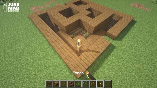 Minecraft : UnderGround House Tutorial ｜How to Build in Minecraft #215 смотреть онлайн