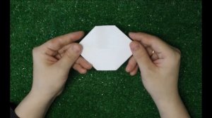 Оригами: "Клюв птицы" из бумаги