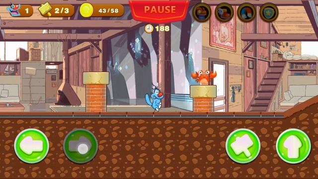 Oggy And The Cockroaches. Adventure Oggy Amazing Run.