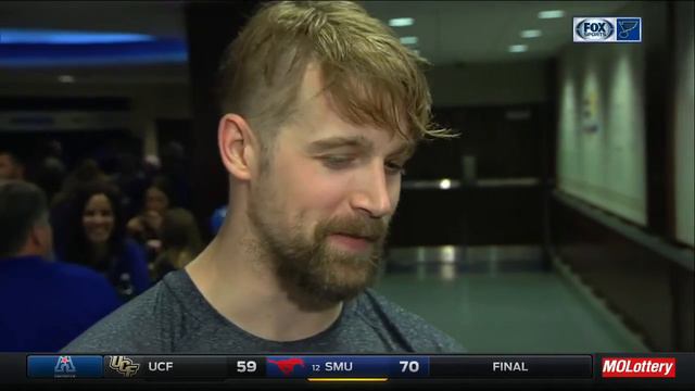 Patrik Berglund: "You try to really dig in" on faceoffs смотреть онлайн