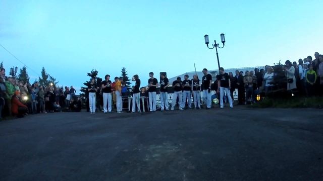 Capoeira Cordão de Ouro Архангельск на Ночи Музеев смотреть онлайн