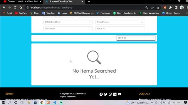 Design a Responsive Product Searching Page Using HTML, CSS, JavaScript and Bootstraps смотреть онлайн