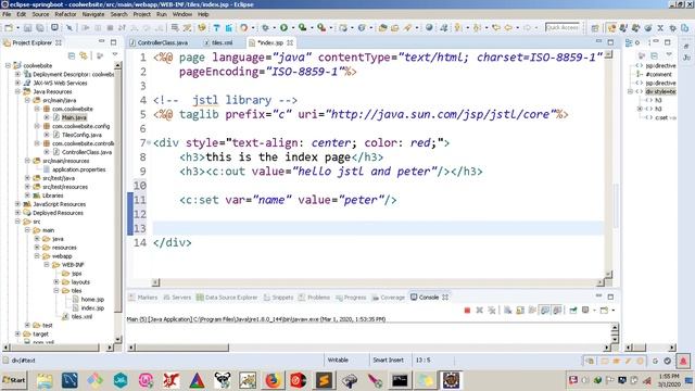 04 springboot tutorial jstl смотреть онлайн