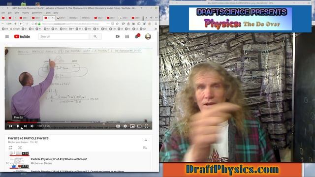 [3] DraftScience vs Michel van Biezen ...#3 What is a Photon? смотреть онлайн