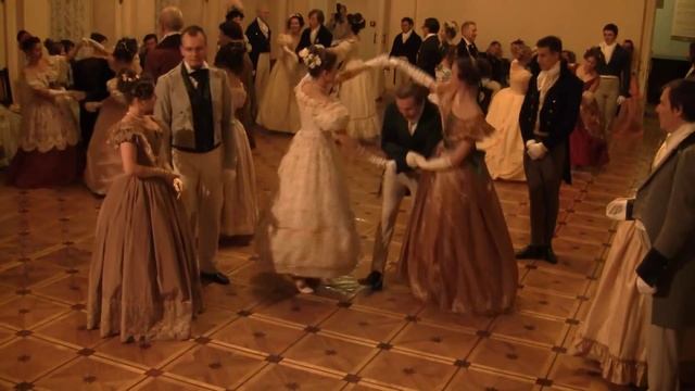Кадриль-мазурка (по Целлариусу). "Бал у Лермонтова" 02.10.14. смотреть онлайн