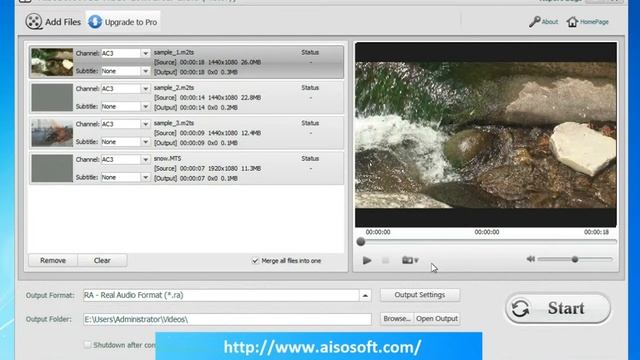 Free VOC Converter, MTS File Converter for Canon JVC Panasonic Sony AVCHD Camcorder смотреть онлайн