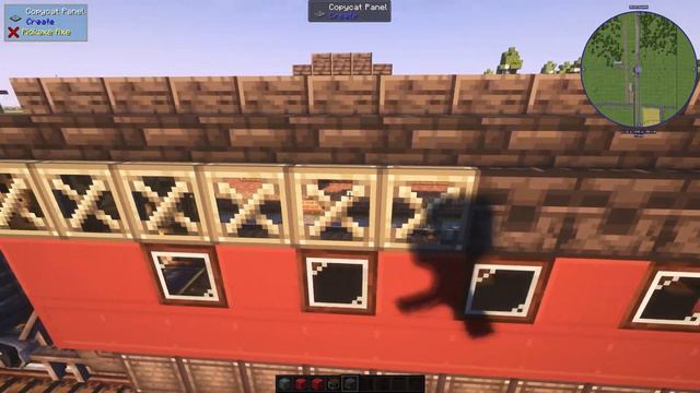 Making an 1800s Train with Create Mod 🚂 | Minecraft tutorial смотреть онлайн