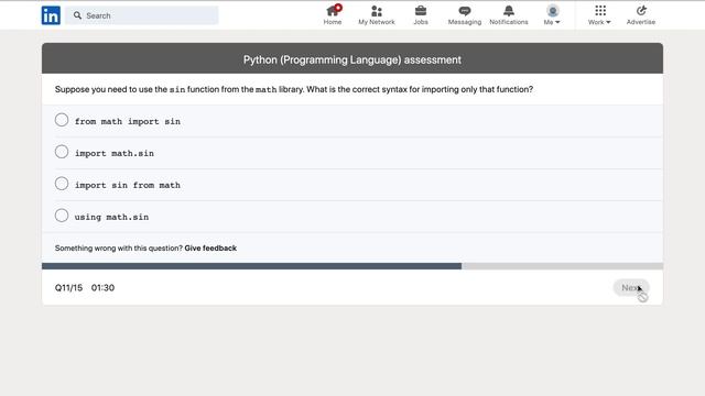 linkedin assessment quiz answers python 2023|python linkedin test answers смотреть онлайн