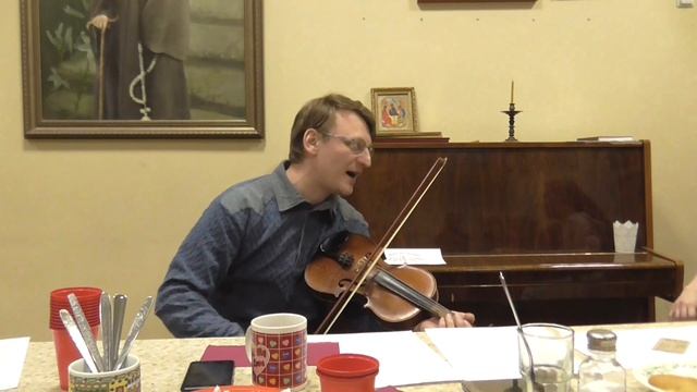 Дмитрий Парамонов - мастер-класс по русской традиционной скрипке (Ч.4) смотреть онлайн