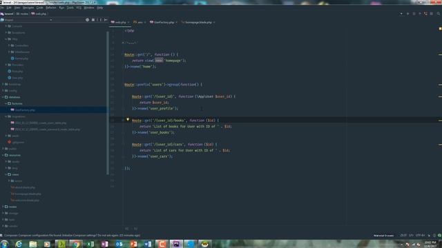 2.5 Laravel 5.5 from scratch - laravel route model binding | how to create route model binding смотреть онлайн