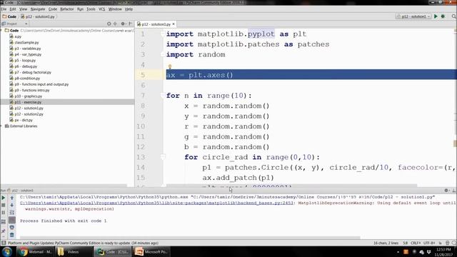 python 12 Hints and solution ex1 смотреть онлайн