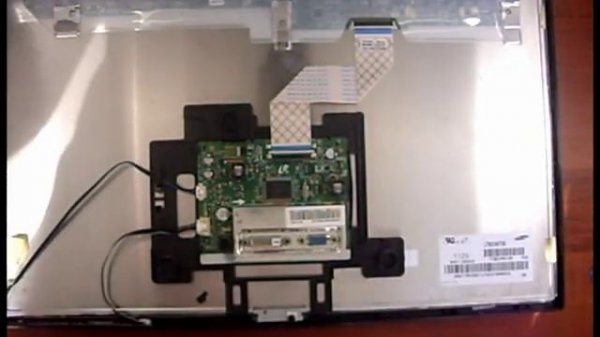 How to disassemble and reassemble Samsung S20A300B LED Monitor