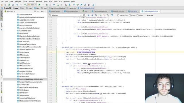 CryptoTA - 100 - Adding Mass Index, Random Walking Index - Android - Kotlin смотреть онлайн
