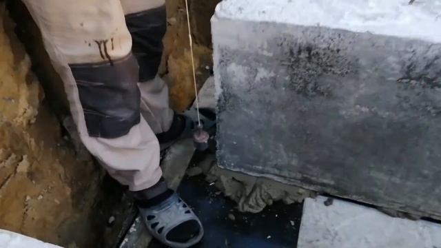 Монтаж ФБС. Монтируем фундаментные блоки СВОИМИ РУКАМИ. construction work смотреть онлайн