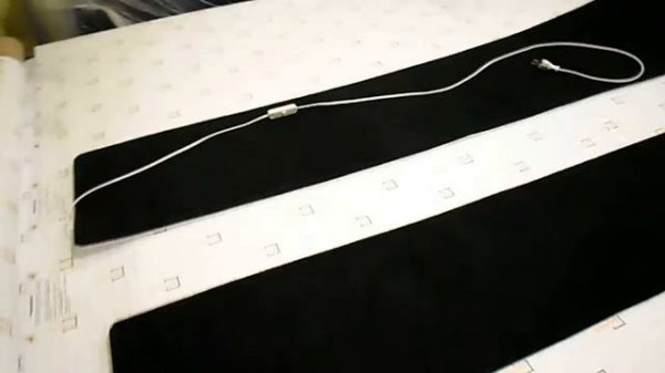 Плинтусный обогреватель гибкий ленточный подогрев возле окна (Teplovichok)