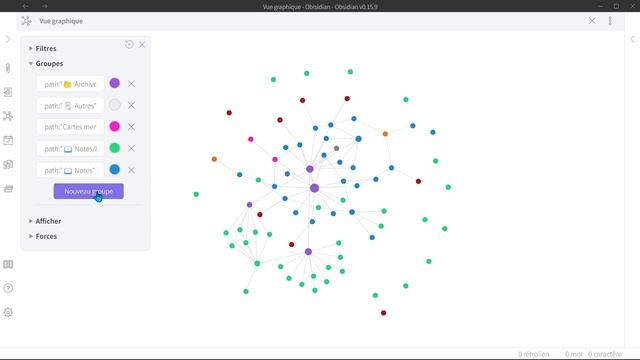 OBSIDIAN VUE GRAPHIQUE ∞ Fonctions et ajout de couleur смотреть онлайн