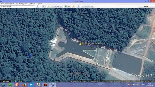 осмотр координат Google Earth смотреть онлайн