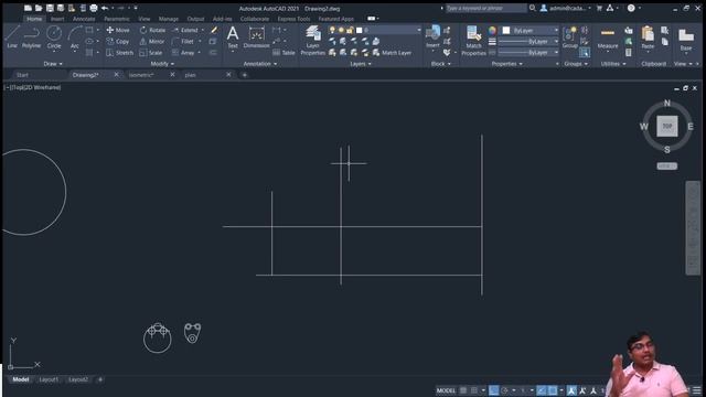 autocad basic commands Day -2 | AutoCAD 2021 Day -2 | Autocad basic | Autocad in hindi смотреть онлайн