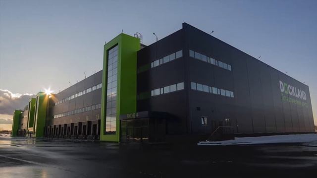 Общий вид логистического комплекса DOCKLAND смотреть онлайн
