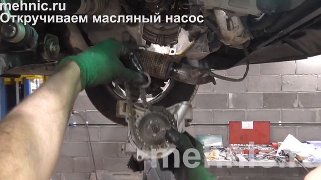 Замена цепи ГРМ Фольксваген Тигуан 1.4 TSI (Volkswagen Tiguan 1.4 TSI) смотреть онлайн