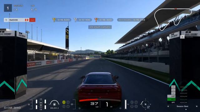 Gran Turismo 7 [GOLD] National B-2 License: Starting and Stopping 2 (Tutorial) смотреть онлайн